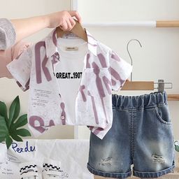 INCLUD Boys Abstract Printed Shirt with Shorts-image-70