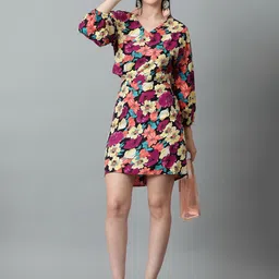 Stylecast X Kotty Women Floral Print A-Line Dress-image-25
