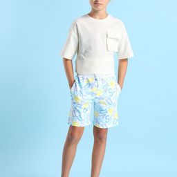 U.S. Polo Assn. Kids Boys Floral Printed Shorts-picture-35