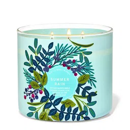 Bath & Body Works Summer Rain Scented 3-Wick Candle - 411g-23