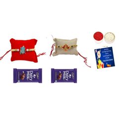 Vrinde Wraparound Rakhi-image-0