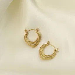 SUBHAGALANKAR Contemporary Hoop Earrings-41