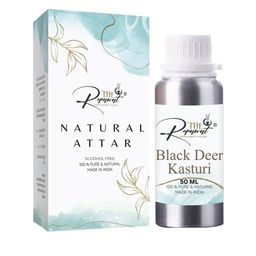 THE RUPAWAT Perfumery House Black Deer Kasturi Natural & Alcohol Free Attar - 50 ml-image-13