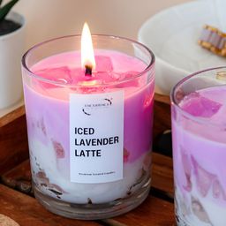 ENCEBIENCE Iced Lavender Latte Candle - French Lavender-image-29