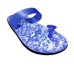 ADJ Men Blue Flip Flops-14