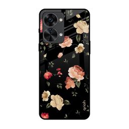 QRIOH Floral Printed Oneplus Nord 2T Back Case Mobile Accessories-image-79