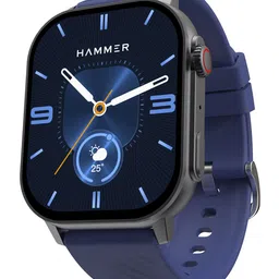 HAMMER Midnight Blue Arctic 2.04 Inch SUPER AMOLED Smart Watch with AI Voice Assistant-12