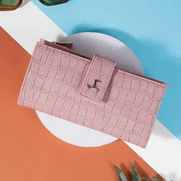 Mochi Women Textured Two Fold Wallet-image-27