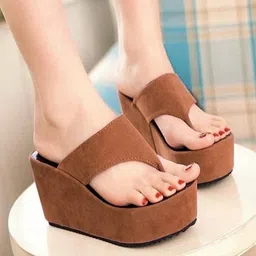 Baespice Suede Wedge Sandals-image-61