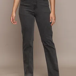 French Connection Women Smart Straight Fit High-Rise Stretchable Jeans-image-78