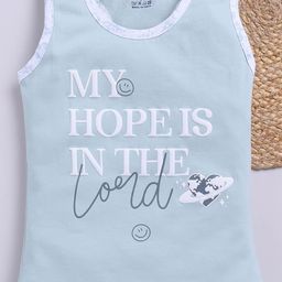 Biskid Green Printed Cotton Tops-image-68