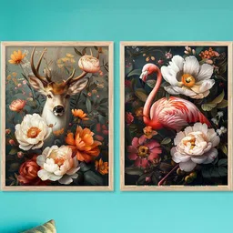 WALLLANE Brown Wood Wall Art-image-44