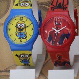 VIRAKTI Kids Pack of 2 Printed Dial Analogue and Digital Watch KID-01-07-COMBO-10