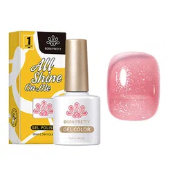 BORN PRETTY Translucent Long Lasting Jelly Gel Nail Polish -10ml - Pink JN059-44