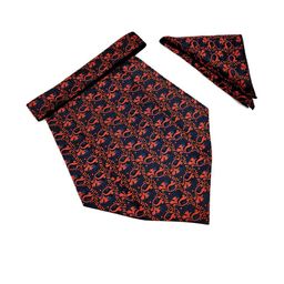 Paisley Design Cravats & Pocket Square Combo-image-81