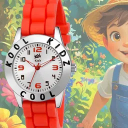 Kool Kidz Kids Brass Printed Dial & Straps Analogue Watch DMK 032N SRED-image-83