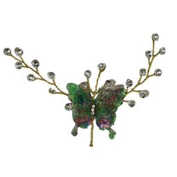 VAGHBHATT Floral Beaded Bridal Hair Veni-image-63