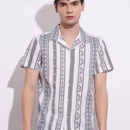 Being Human Men Classic Opaque Printed Casual Shirt-picture-23