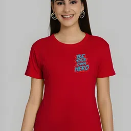 SZN Women Typography Printed T-shirt-picture-48