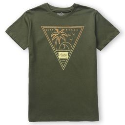 Palm Tree Boys Printed T-shirt-image-89