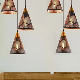 GAUVIK Black Printed Ceiling Lamp image 3