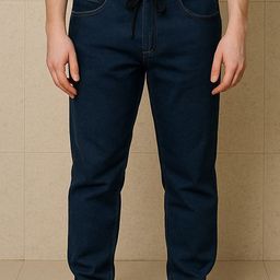 HIRRUX Men Comfort Straight Fit Mid-Rise Stretchable Jeans-picture-46