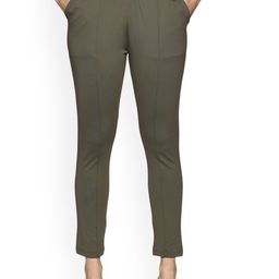 Coppersmith Women Relaxed Wrinkle Free Trousers-image-11