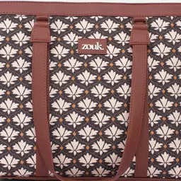 ZOUK Bidri Kaiser Women's Office Bag Back Zipper image 3