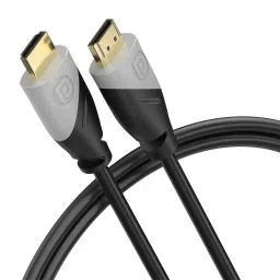 Portronics Konnect Sync- male to male HDMI cable with 1.5m Cord Length. Black-0