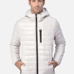 Woods Men Silver-Toned Solid Water Resistant Puffer Jacket-picture-9
