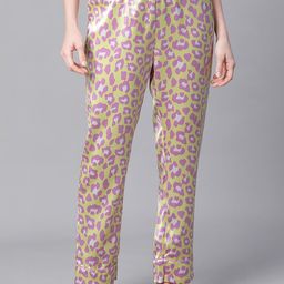 Oxolloxo Relaxed-Fit Straight-Leg Printed Lounge Pants-image-5