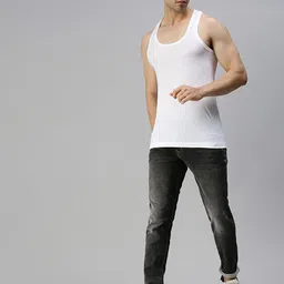 CAVENDERS Pack Of 5 Pure Connter Ulter Comfortable Basic Vests C27=-=SWIFT---5- ---85 image 2