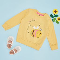 Pantaloons Baby Girls Graphic Printed Sweatshirt-44