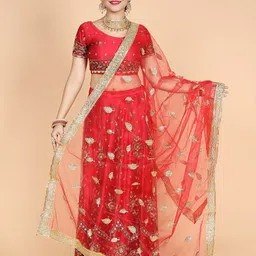NAMASKAR Ethnic Motifs Embroidered Dupatta-picture-27
