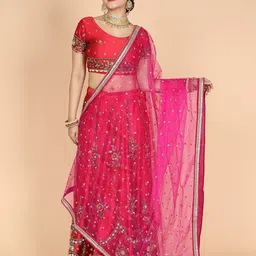 NAMASKAR Ethnic Motifs Embroidered Dupatta-picture-13