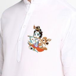 PulseIQ Men Regular Kurta with Pyjamas image 4