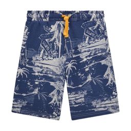 GUESS kids Boys Cotton Printed Shorts-image-55