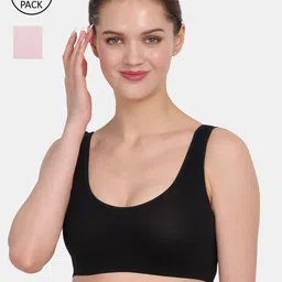 Amour Secret Black & Pink Pack of 2 Everyday Bra-image-83