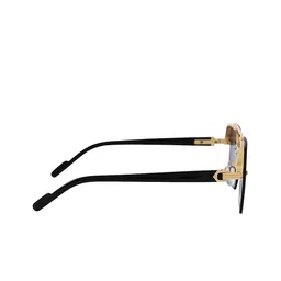 HASHTAG EYEWEAR Men Square Sunglasses with UV Protected Lens GBLK-2408-Gold & Black-2804 image 3