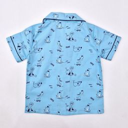 Freesia Array Unisex Kids Printed Night suit image 5