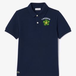 Lacoste Kids Polo Collar Applique T-shirt-image-53