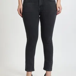 TYFFYN Women Jean Slim Fit High-Rise Light Fade Stretchable Jeans-picture-3