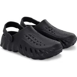 Pampy Angel Men Black EVA Clogs-image-49