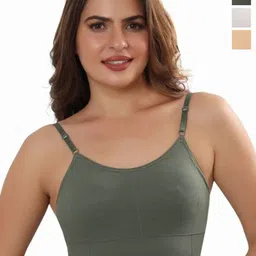 Moda Rapido Pack Of 3 Full Coverage Lightly Padded Everyday Bra-40