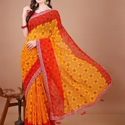 Mitera Bandhani SequinnedBandhani Saree-picture-42