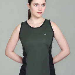 White Moon Women Colourblocked Raw Edge T-shirt-picture-55