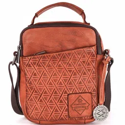 KOMPANERO Unisex Printed Messenger Bag-11