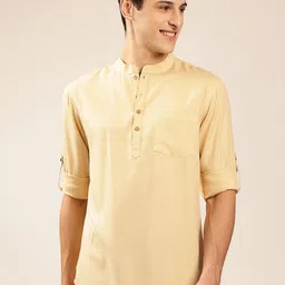 Anouk Mandarin Collar Straight Kurta-image-86