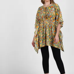 VAHSON Ethnic Motifs Printed Flared Sleeves Kaftan Kurta-picture-15