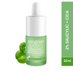 DOT & KEY Cica & Cactus 2% Salicyclic + Zinc Skin Clearing Serum with Heartleaf - 20 ml-10